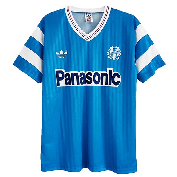 Camiseta Marsella 2ª Kit Retro 1990 Azul